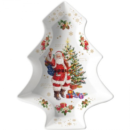 Talerz Christmas Memories 28,5x21,5cm Easy Life