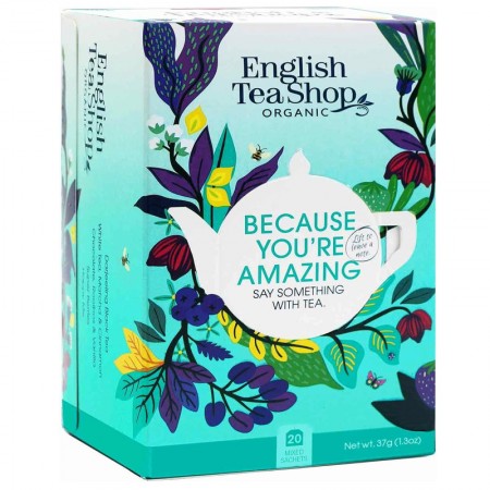 Herbata Bio Because You're Amazing 20 saszetek English Tea Shop